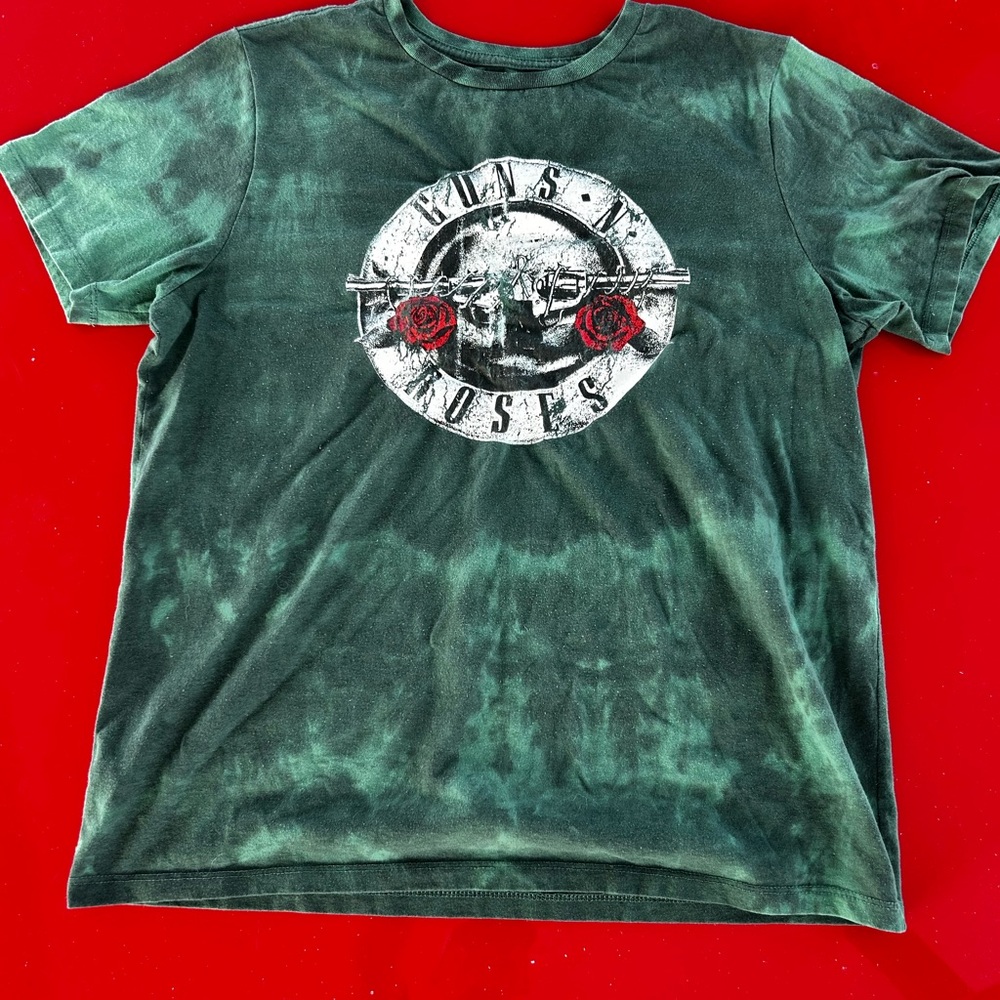 Vintage Guns and Roses Tye Dye Band Tee - Men’s Large